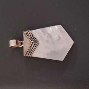Vintage Mother Of Pearl Pendant